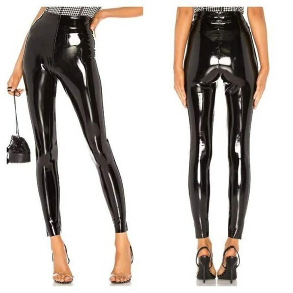 Commando Perfect Control Patent Leather Legging - Black
